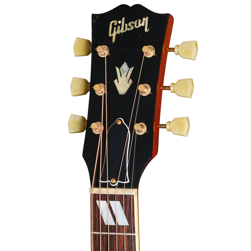 Gibson Custom 1960 Hummingbird Reissue, Heavy Aged, Washed Cherry Sunburst Acoustic Guitar Gibson Custom