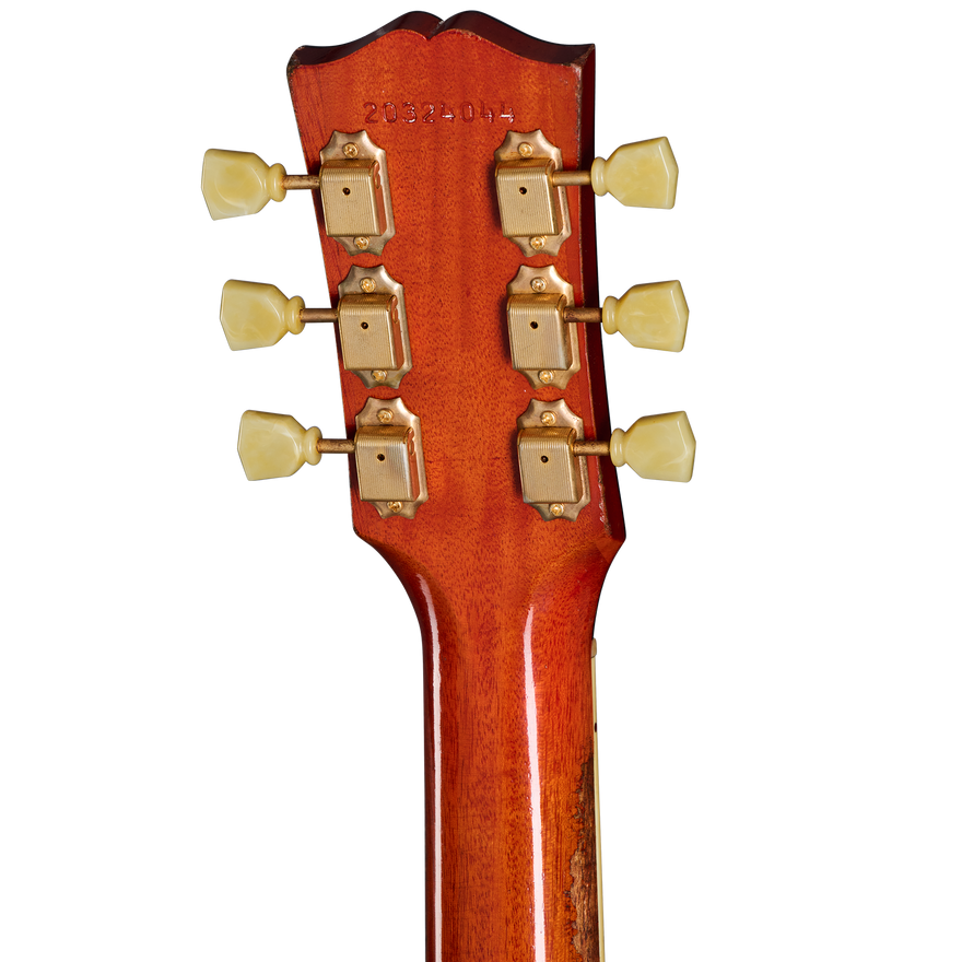 Gibson Custom 1960 Hummingbird Reissue, Heavy Aged, Washed Cherry Sunburst Acoustic Guitar Gibson Custom