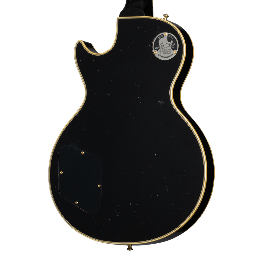 Gibson Custom 1957 Les Paul Custom Reissue 3-Pickup, Light Aged, Ebony Electric Guitar Gibson Custom