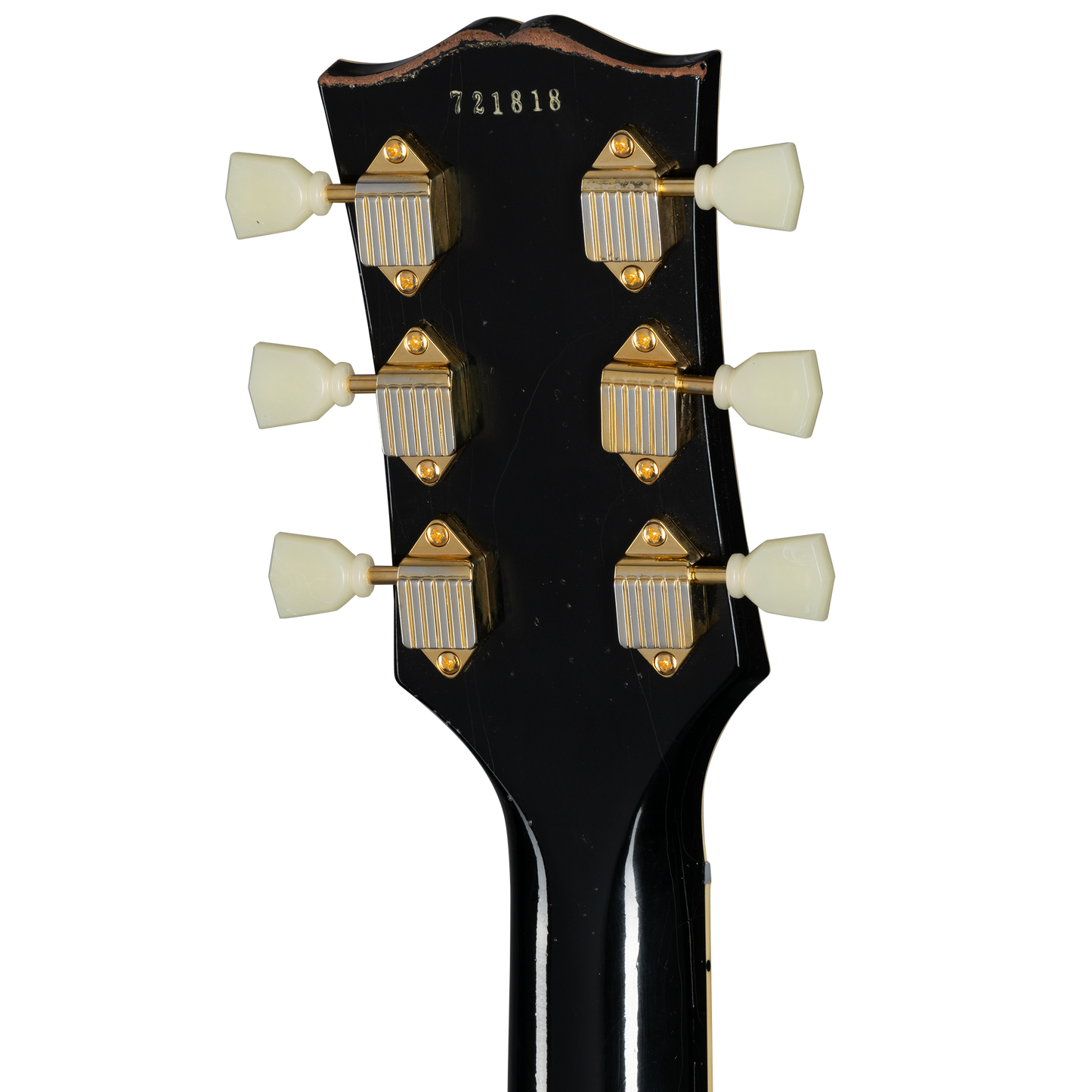 Gibson Custom 1957 Les Paul Custom Reissue 3-Pickup, Light Aged, Ebony Electric Guitar Gibson Custom