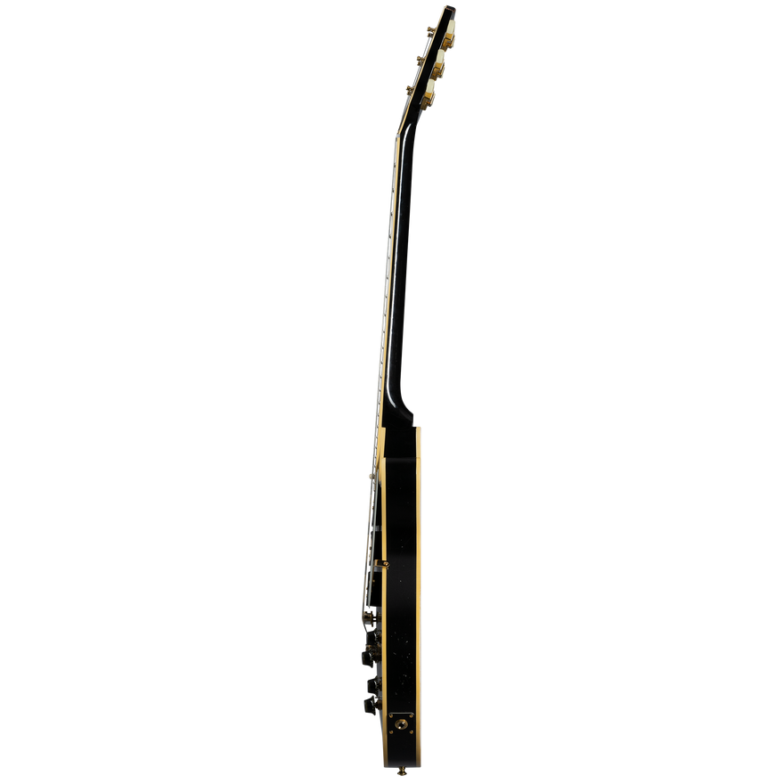 Gibson Custom 1957 Les Paul Custom Reissue 3-Pickup, Light Aged, Ebony Electric Guitar Gibson Custom