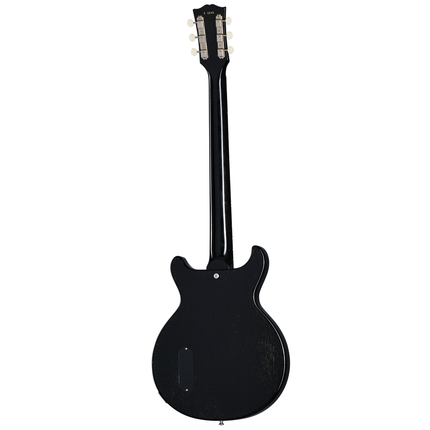 Gibson Custom 1958 Les Paul Junior Double Cut, Exclusive, TV Black Electric Guitar Gibson Custom