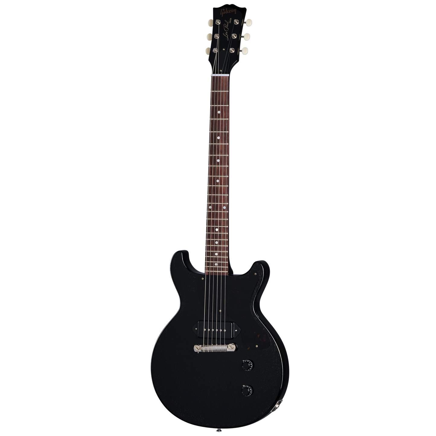 Gibson Custom 1958 Les Paul Junior Double Cut, Exclusive, TV Black Electric Guitar Gibson Custom
