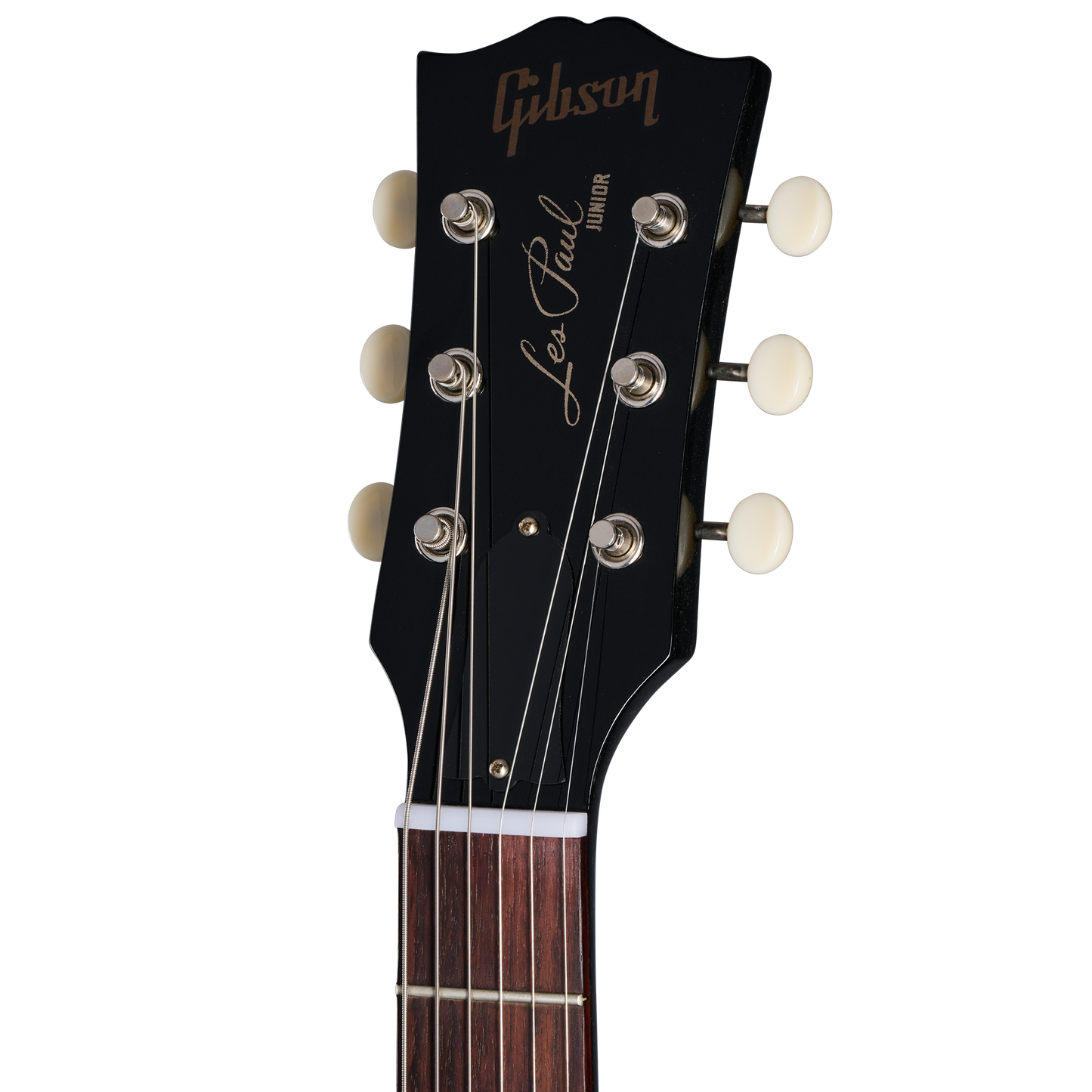Gibson Custom 1958 Les Paul Junior Double Cut, Exclusive, TV Black Electric Guitar Gibson Custom