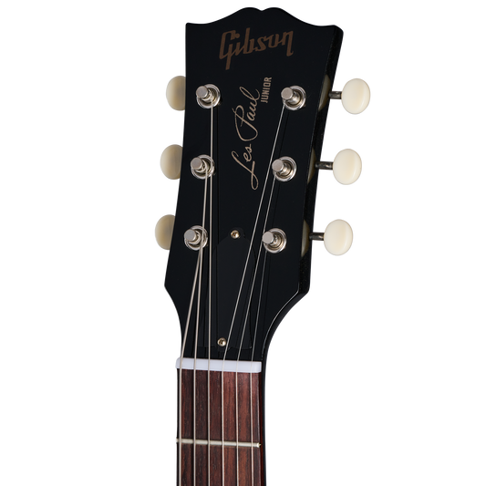 Gibson Custom 1958 Les Paul Junior Double Cut, Exclusive, TV Black Electric Guitar Gibson Custom