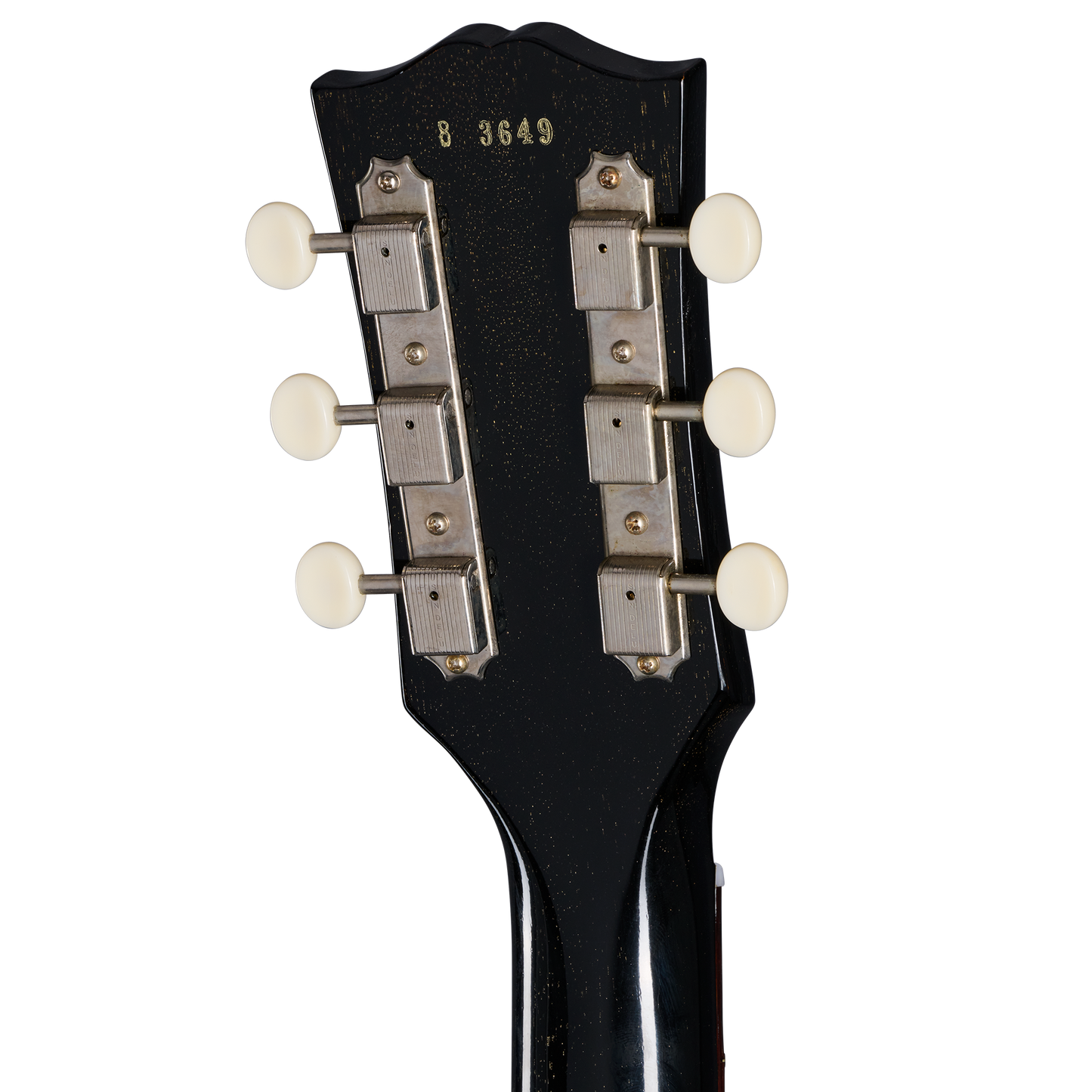 Gibson Custom 1958 Les Paul Junior Double Cut, Exclusive, TV Black Electric Guitar Gibson Custom