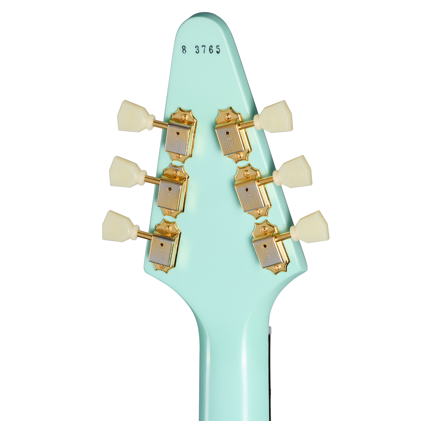 Gibson Custom 1958 Korina Flying V Reissue, Kerry Green VOS Electric Guitar Gibson Custom