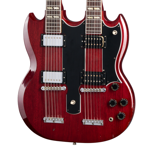 Gibson Custom Jimmy Page 1969 EDS-1275 Doubleneck Collector’s Edition, Signed, Exclusive, Cherry Electric Guitar Gibson Custom