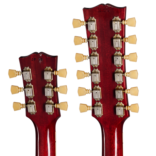 Gibson Custom Jimmy Page 1969 EDS-1275 Doubleneck Collector’s Edition, Signed, Exclusive, Cherry Electric Guitar Gibson Custom