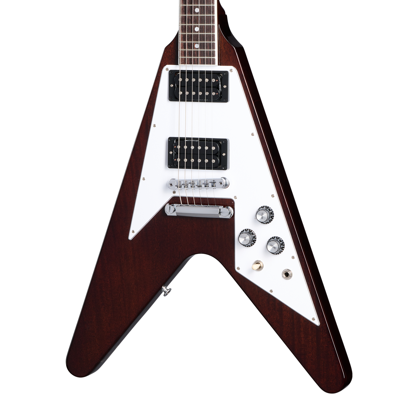 Gibson Flying V 70s, Dark Walnut, Exclusive Electric Guitar Gibson