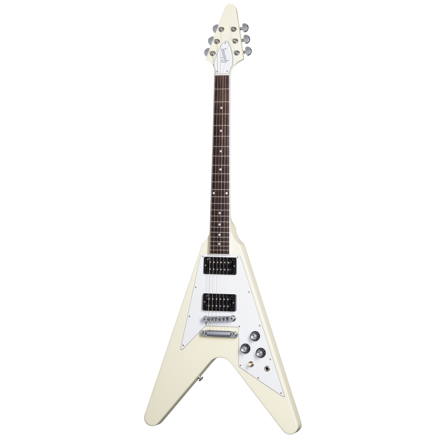 Gibson Flying V 70s, Classic White Electric Guitar Gibson