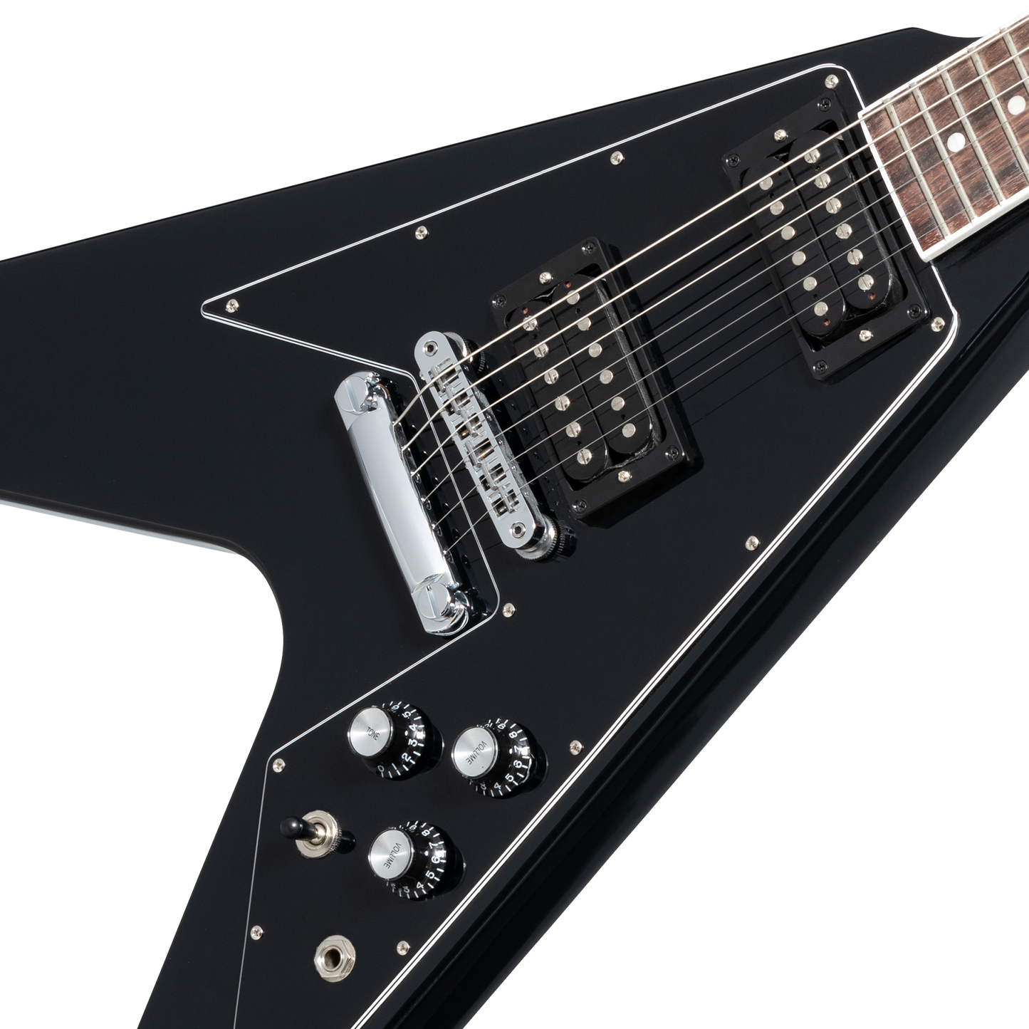 Gibson Flying V 70s, Ebony Electric Guitar Gibson