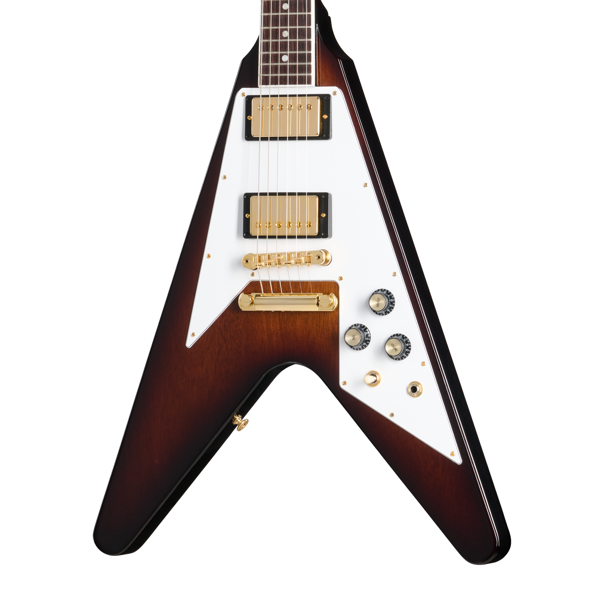 Gibson Flying V 70s with Gold Hardware, Vintage Sunburst, Exclusive