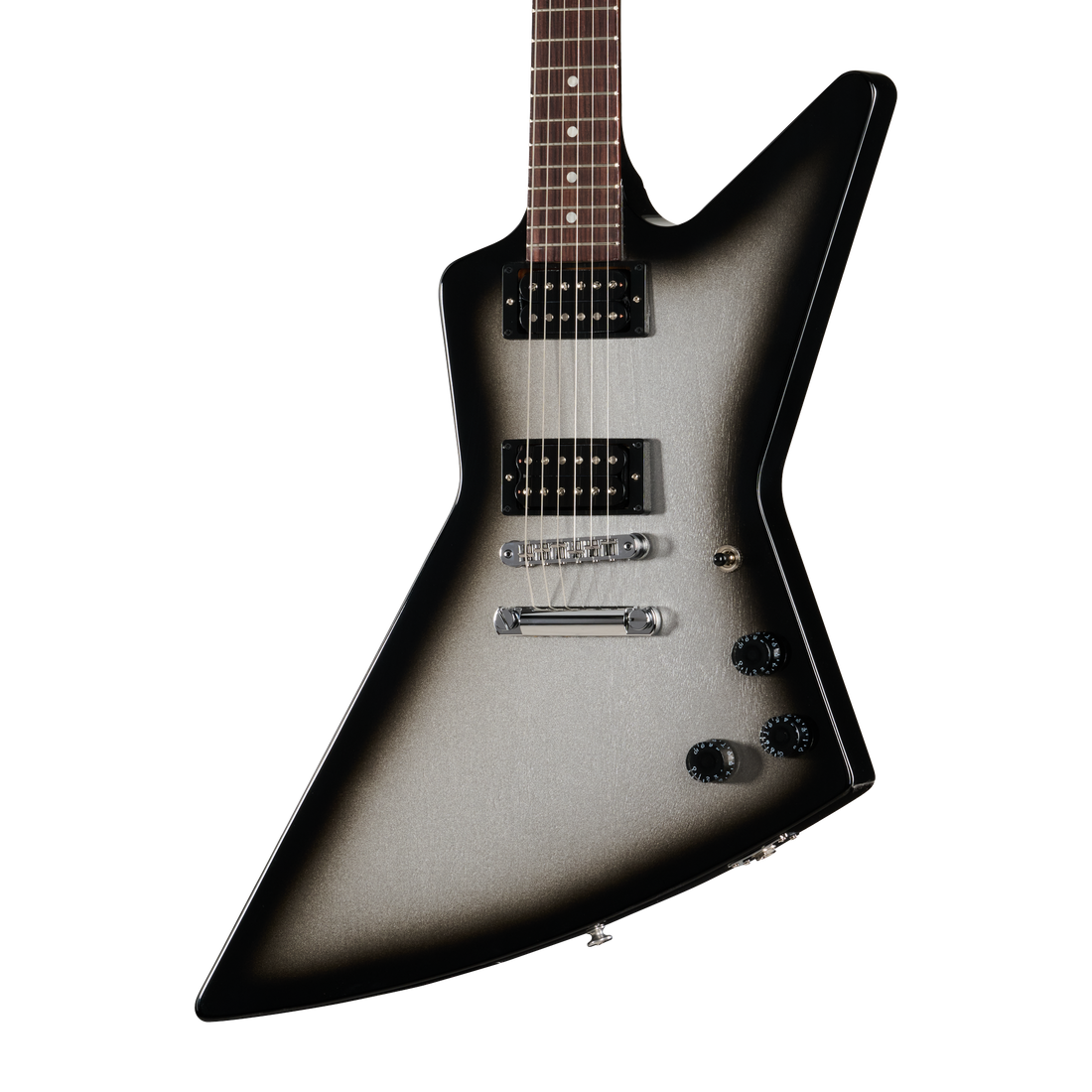 Gibson Explorer 80s, Silverburst, Exclusive Electric Guitar Gibson