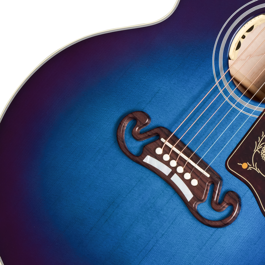 Gibson SJ-200 Standard, Blueberry Burst, Exclusive Acoustic Guitar Gibson