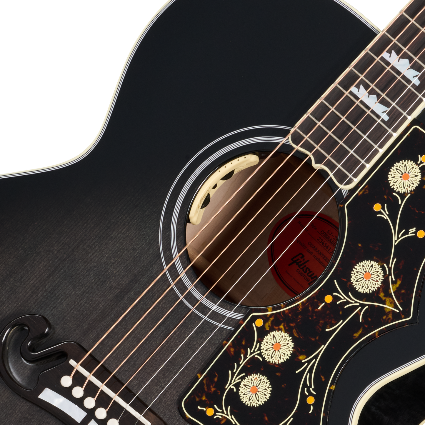 Gibson Custom SJ-200 Standard, Cobra Burst Acoustic Guitar Gibson Custom