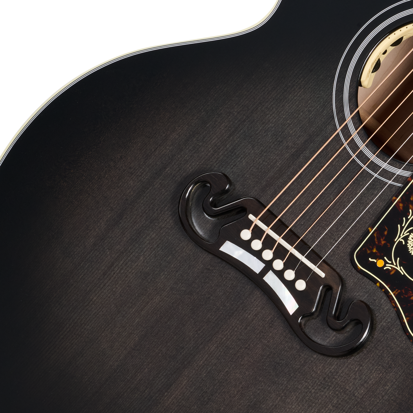 Gibson Custom SJ-200 Standard, Cobra Burst Acoustic Guitar Gibson Custom