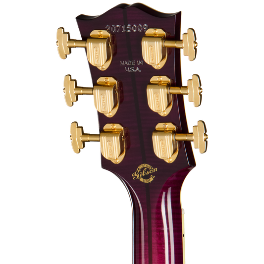 Gibson Custom Select SJ-200 Standard 3-Piece Back, Merlot Burst Acoustic Guitar Gibson Custom