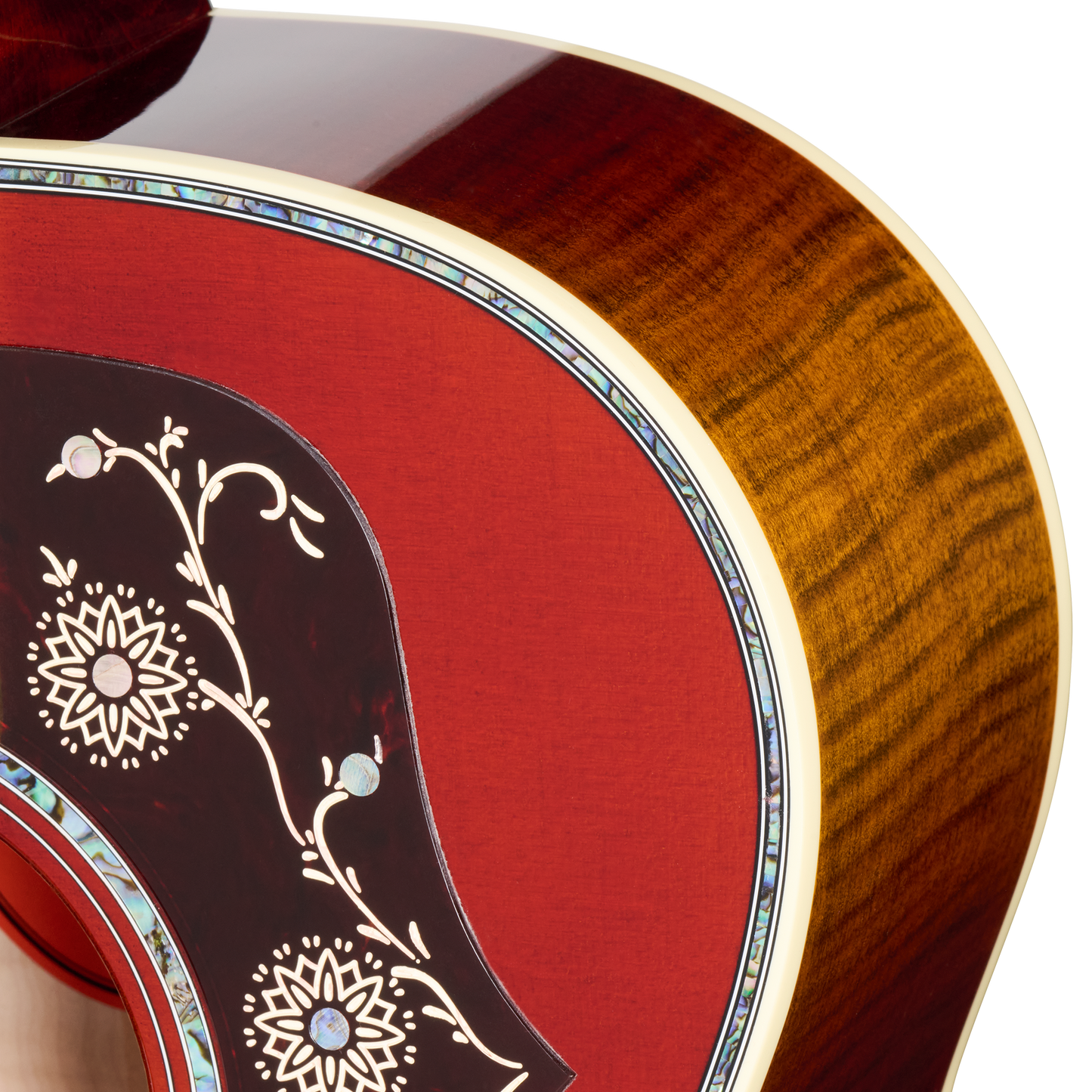 Gibson Custom SJ-200 5A Maple, Wildfire Burst Acoustic Guitar Gibson Custom