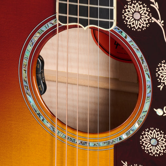 Gibson Custom SJ-200 5A Maple, Wildfire Burst Acoustic Guitar Gibson Custom