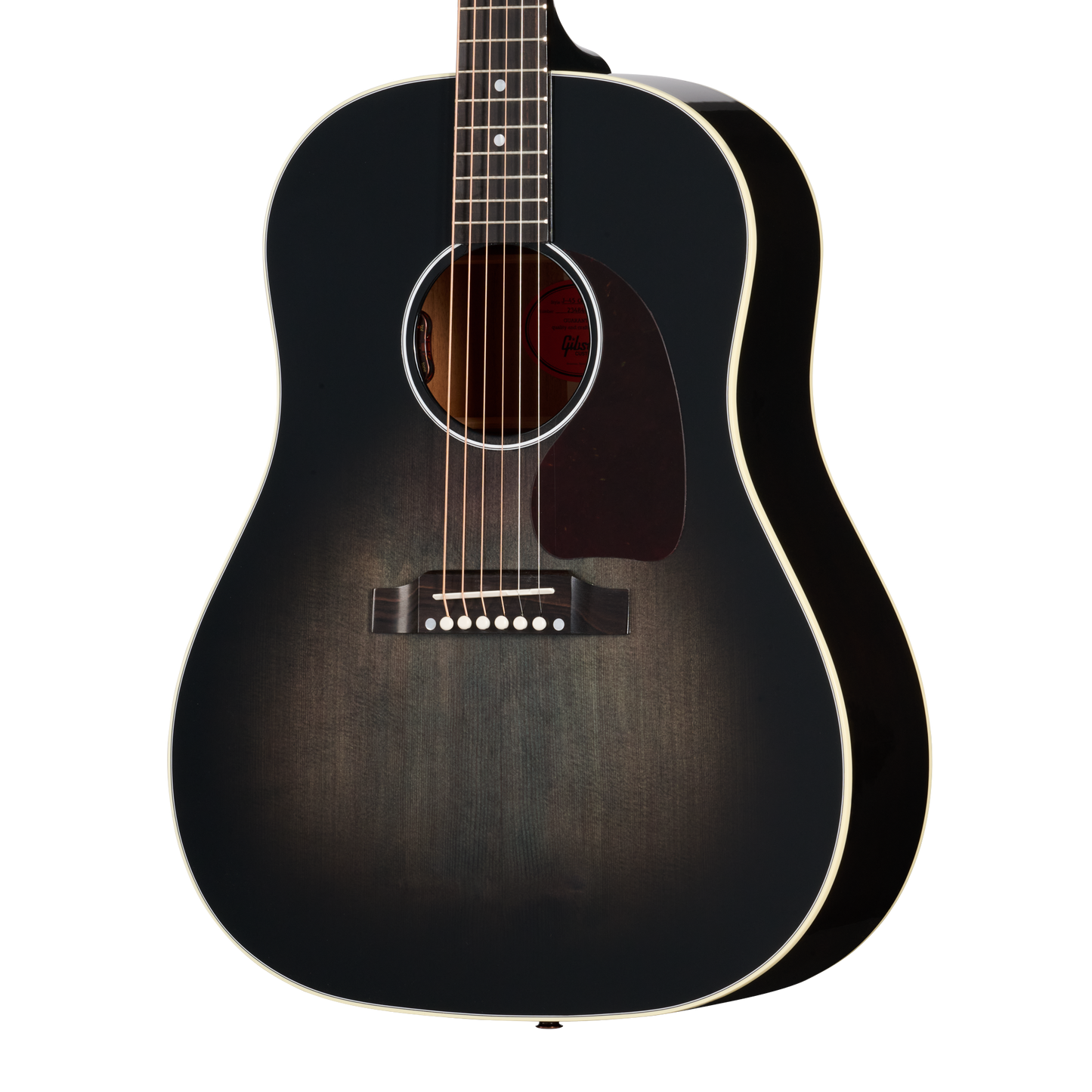 Gibson Custom J-45 Standard, Cobra Burst Acoustic Guitar Gibson Custom
