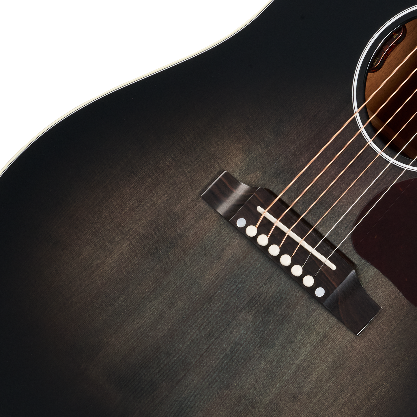Gibson Custom J-45 Standard, Cobra Burst Acoustic Guitar Gibson Custom