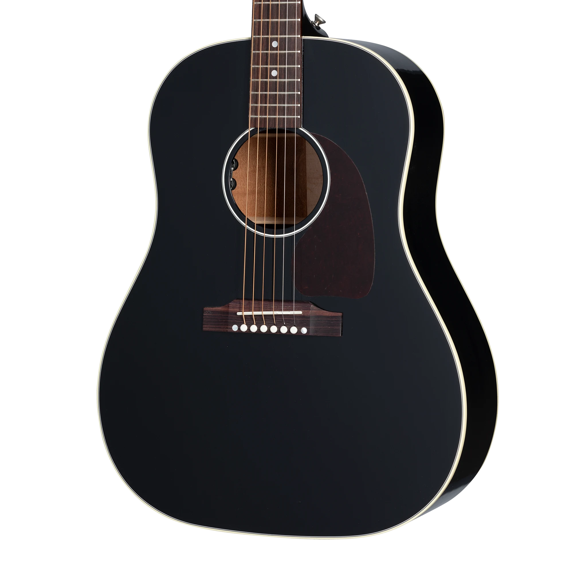 ギブソンJ-45 エボニーブラック Gibson The World-Famous Workhorse, Now in Ebony