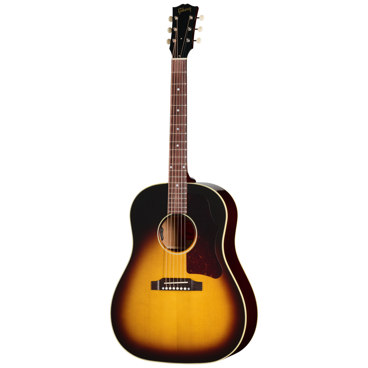 Gibson Custom J-45 50s with Red Spruce Top, Faded Vintage Sunburst Acoustic Guitar Gibson Custom