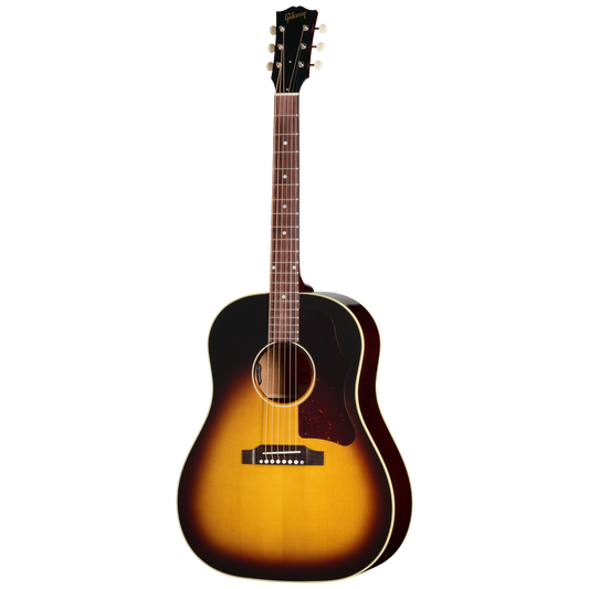 Gibson Custom J-45 50s with Red Spruce Top, Wide Vintage Sunburst Acoustic Guitar Gibson Custom