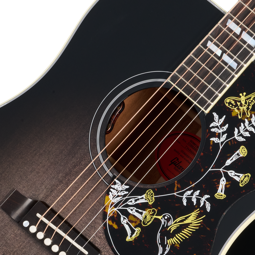 Gibson Custom Hummingbird Standard, Cobra Burst Acoustic Guitar Gibson Custom