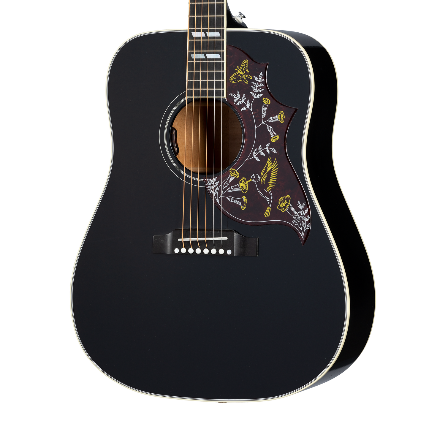 Gibson Hummingbird Standard, Exclusive, Ebony Acoustic Guitar Gibson