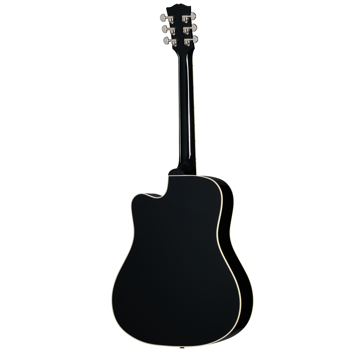 Gibson Hummingbird Standard EC, Ebony, Exclusive Acoustic Guitar Gibson
