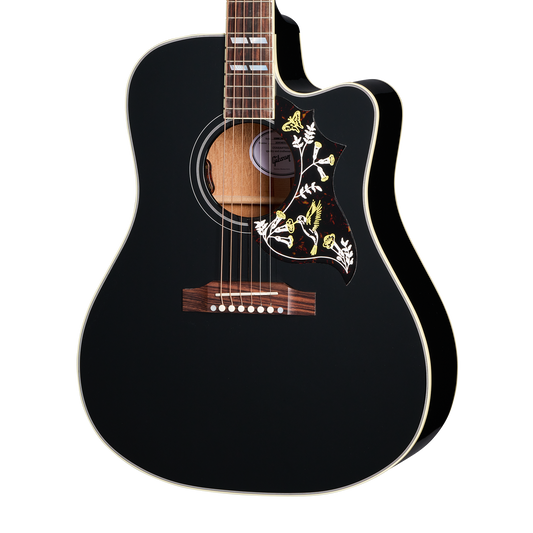 Gibson Hummingbird Standard EC, Ebony, Exclusive Acoustic Guitar Gibson