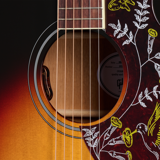 Gibson Hummingbird Standard, Tri Burst, Exclusive Acoustic Guitar Gibson