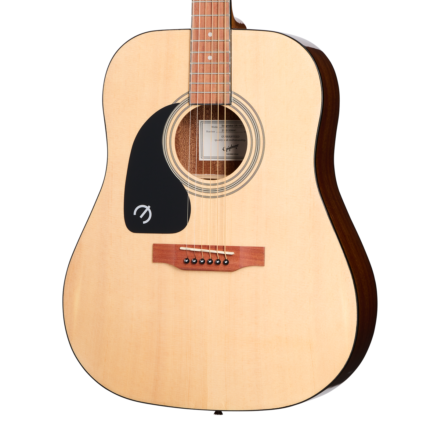 Epiphone Songmaker DR-100, Left-Handed, Natural Acoustic Guitar Epiphone