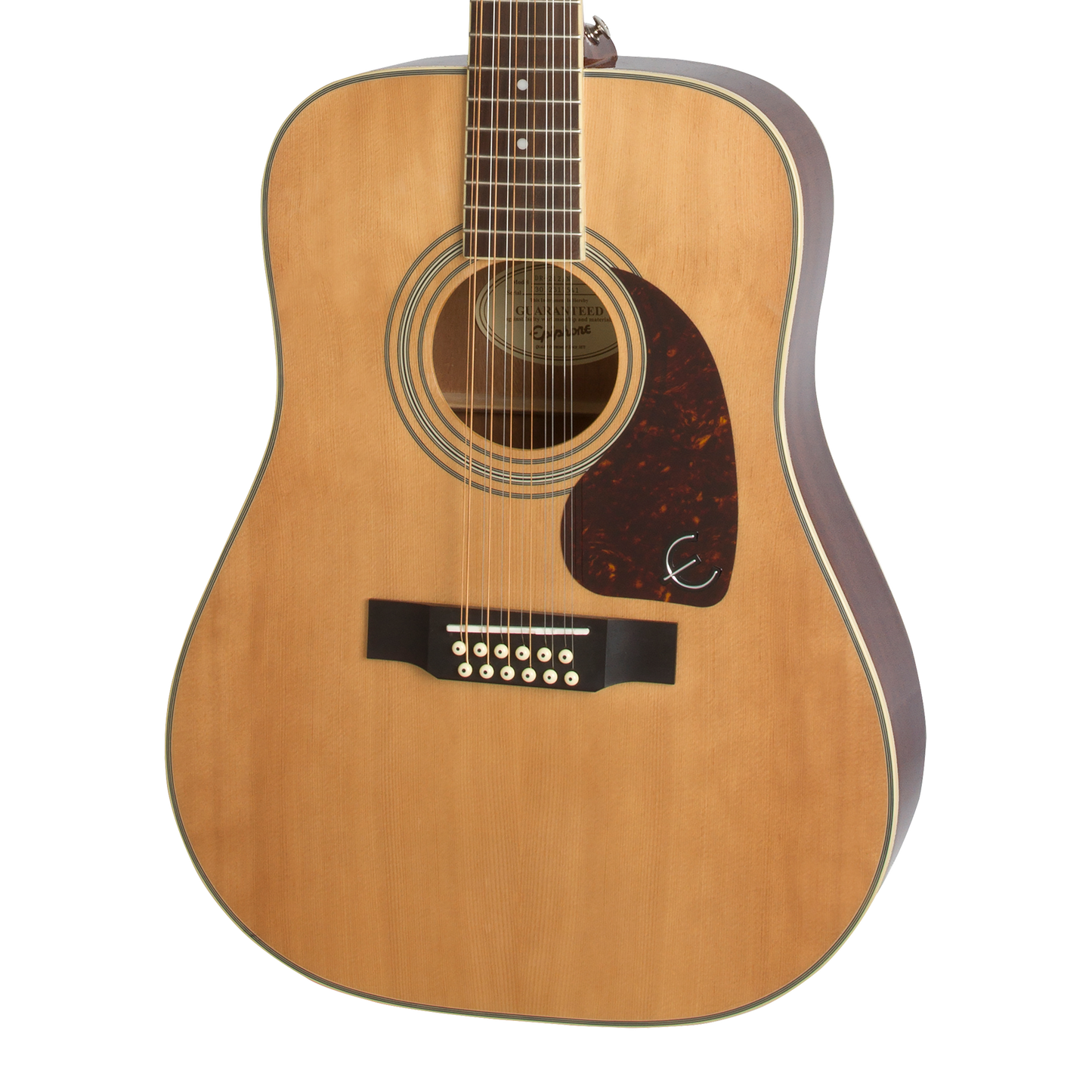 Epiphone Songmaker DR-212, Natural Acoustic Guitar Epiphone