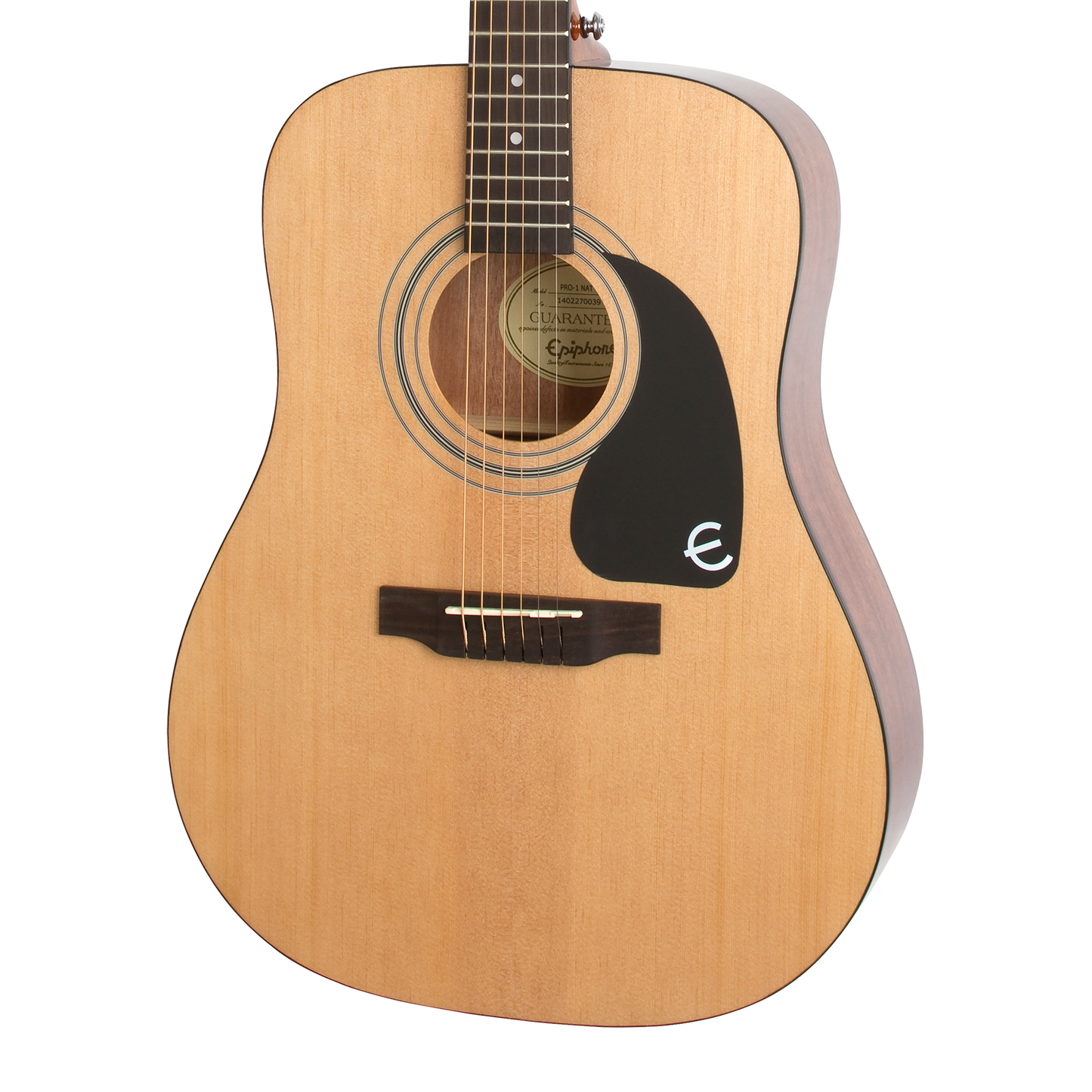 Epiphone PRO-1 (Steel String; Square Shoulder), Natural Acoustic Guitar Epiphone
