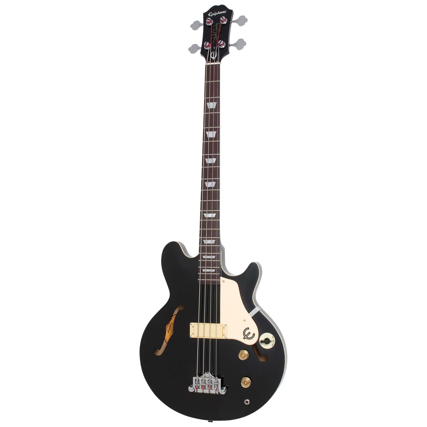 Epiphone Jack Casady Bass, Ebony Electric Bass Epiphone