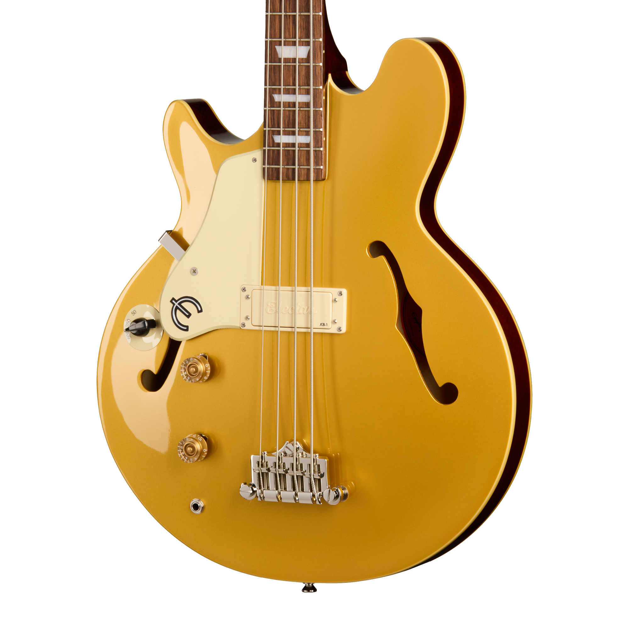Epiphone Jack Casady Bass ゴールドトップセミアコベース Epiphone Jack Casady Bass ゴールドトップセミアコベース