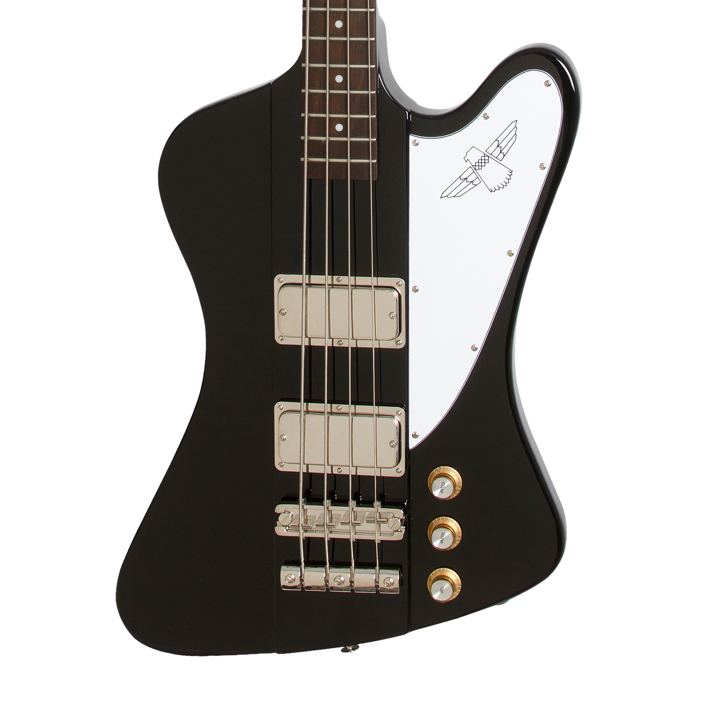 Epiphone Thunderbird 60s Bass, Ebony Electric Bass Epiphone