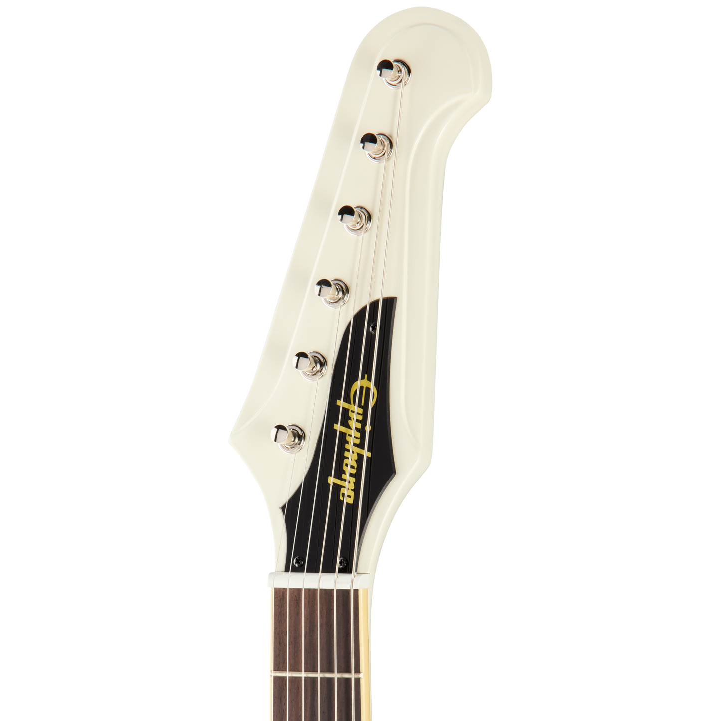 Epiphone IGC 1963 Firebird V Reissue with Maestro Vibrola, Left-Handed, Polaris White Electric Guitar Epiphone