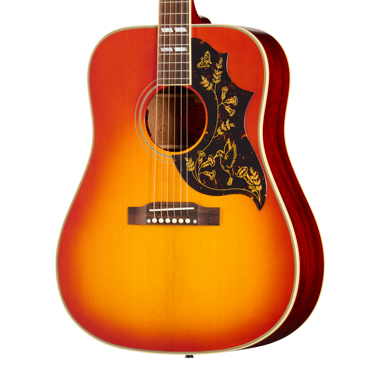 Epiphone IGC 1960 Hummingbird Reissue, Heritage Cherry Sunburst Acoustic Guitar Epiphone