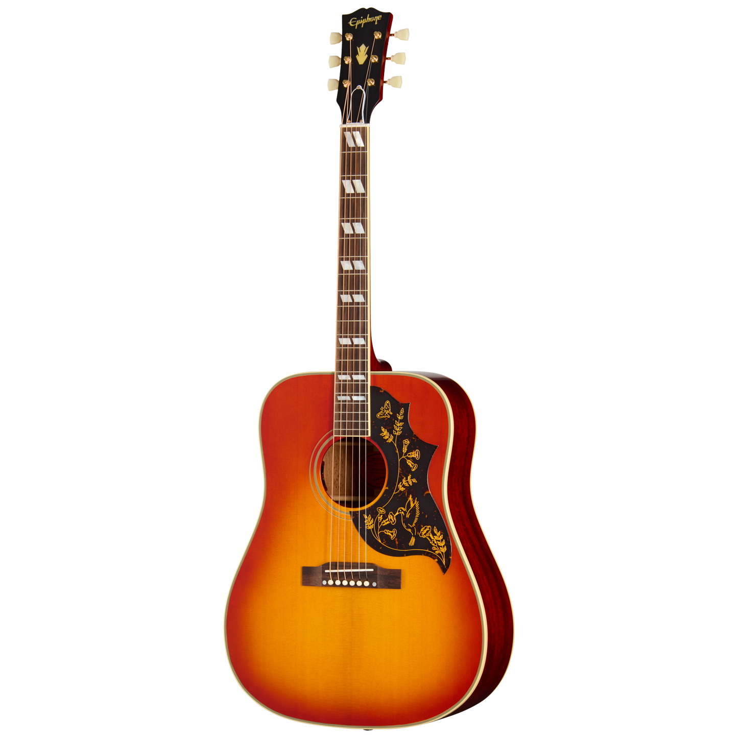 Epiphone IGC 1960 Hummingbird Reissue, Heritage Cherry Sunburst Acoustic Guitar Epiphone