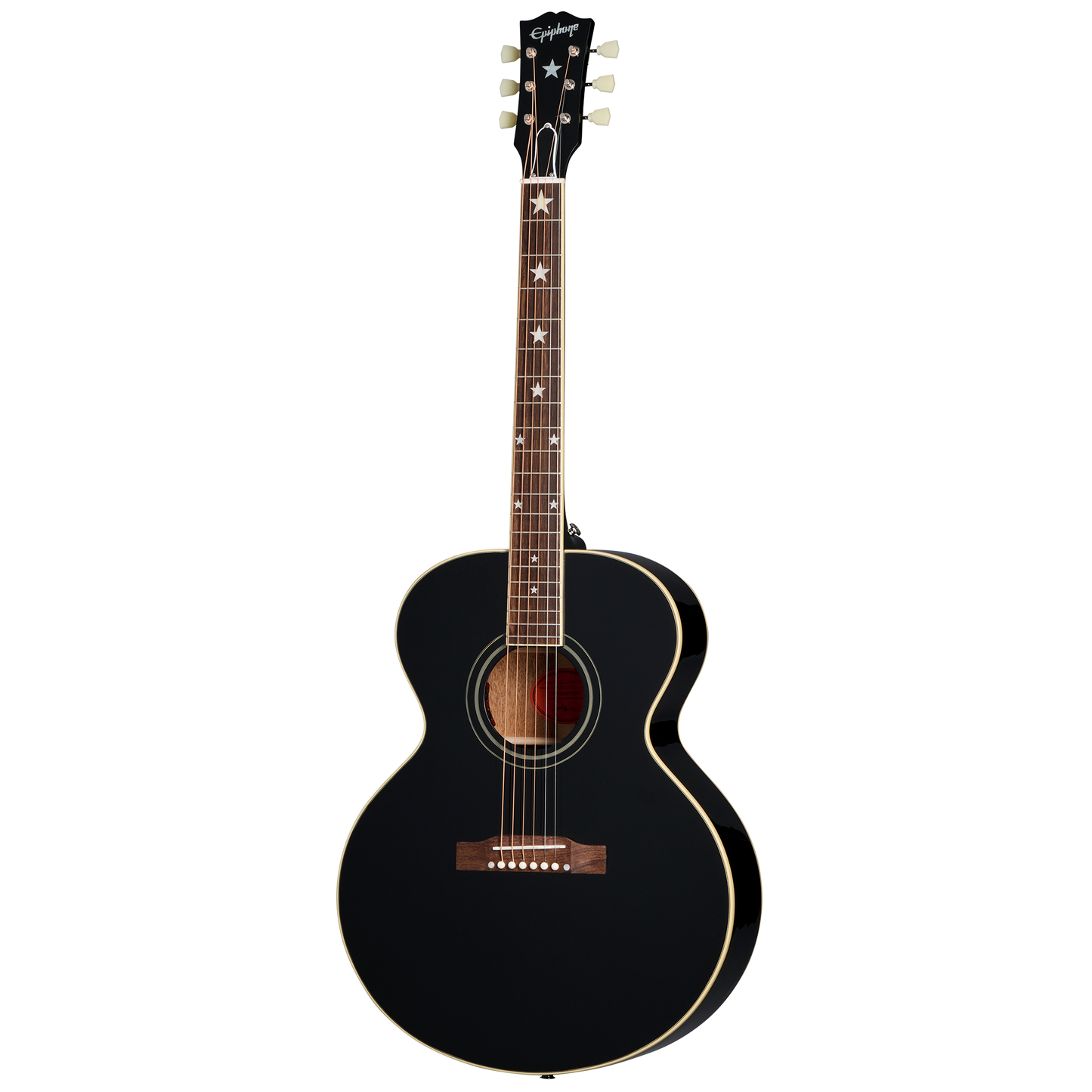 Epiphone IGC J-180 LS, Ebony Acoustic Guitar Epiphone