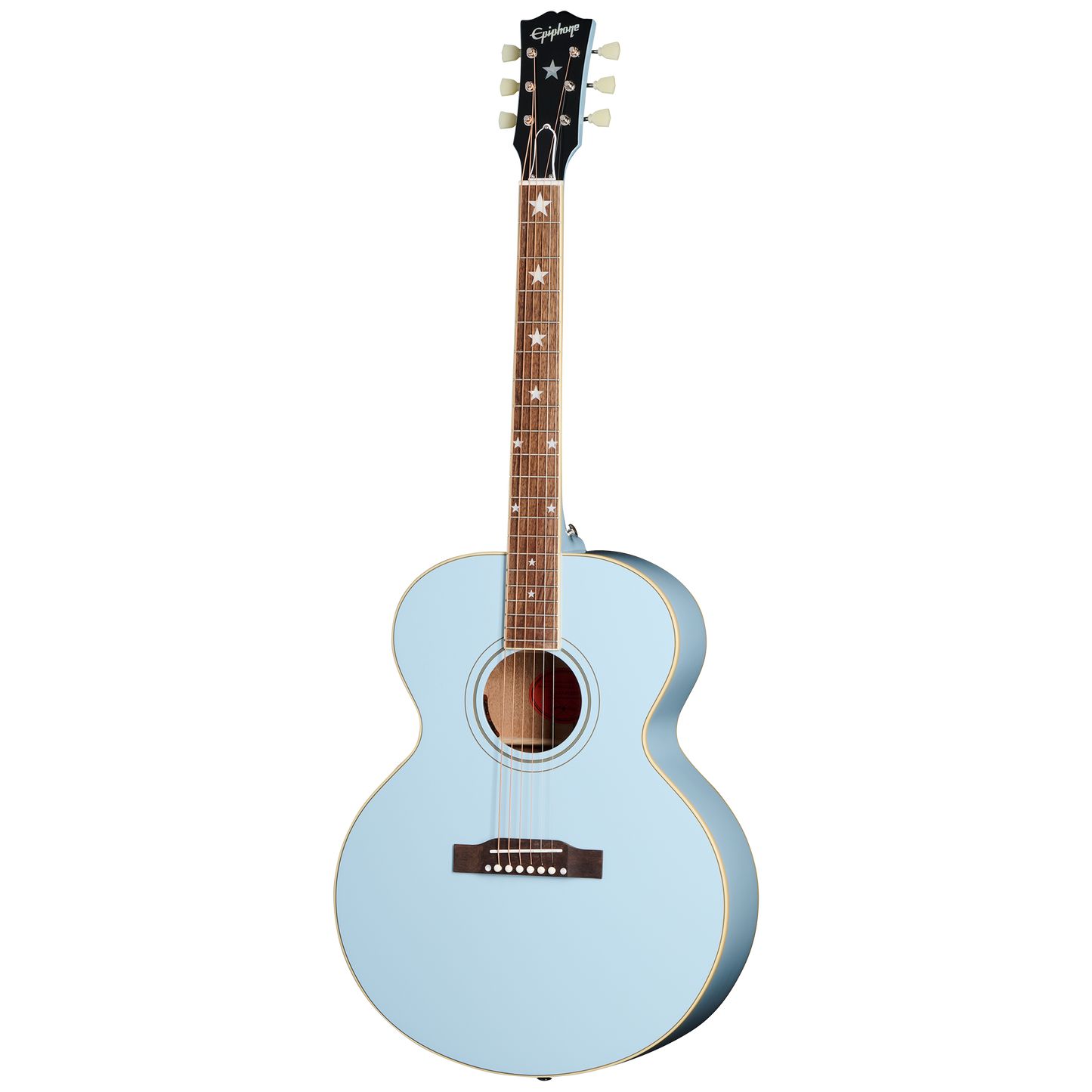 Epiphone IGC J-180 LS, Frost Blue Acoustic Guitar Epiphone