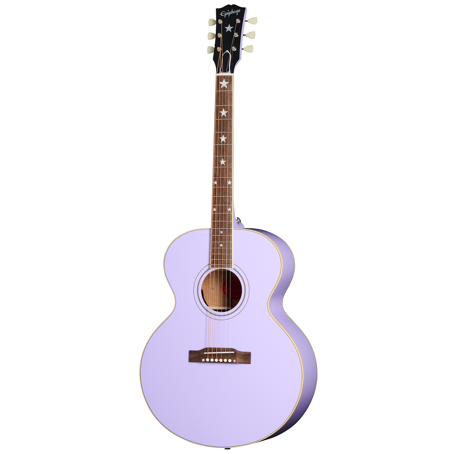 Epiphone IGC J-180 LS, Lavender, Exclusive Acoustic Guitar Epiphone