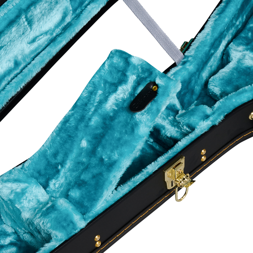 Epiphone Inspired by Gibson Custom Jimi Hendrix™ "Love Drops" Flying V, Left-Handed, Ebony Electric Guitar Epiphone