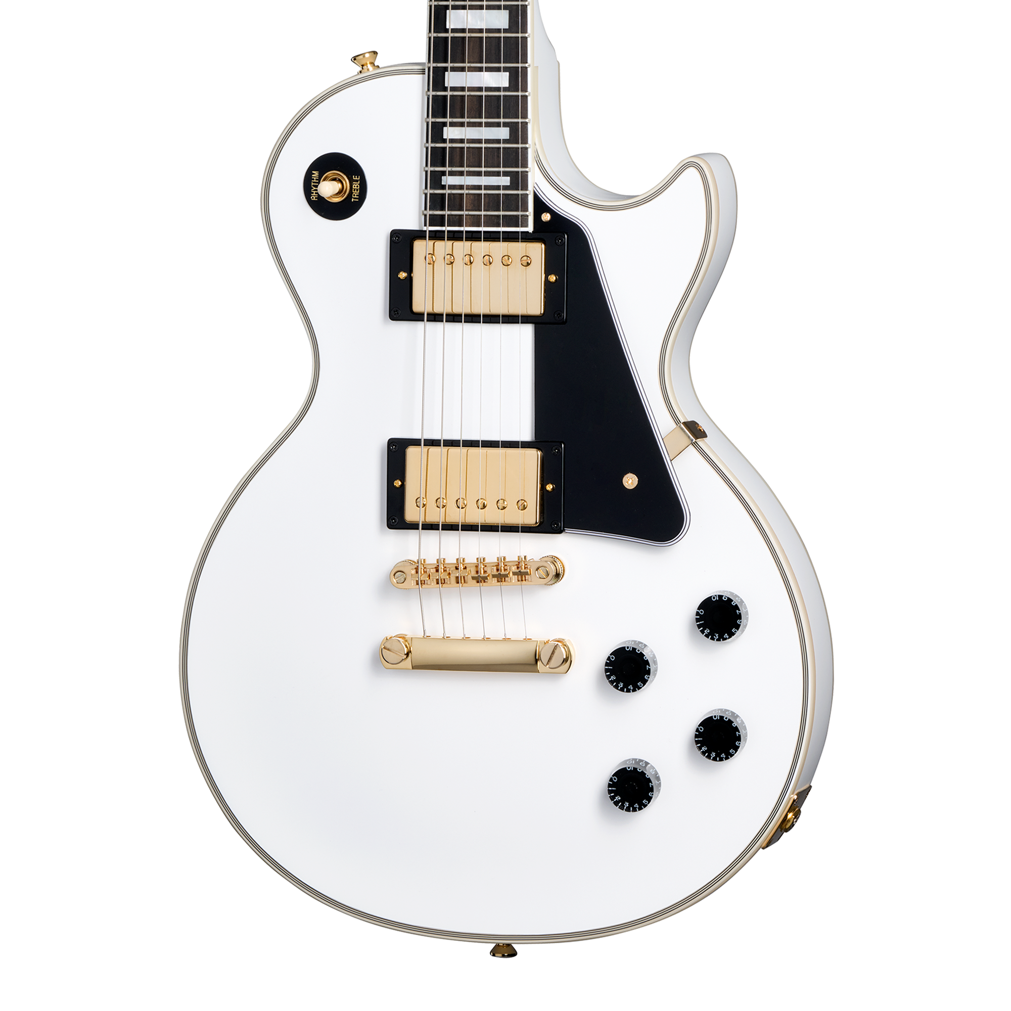 ギター epiphone les paul custom white Epiphone Epiphone and Gibson Custom Collaborate on a