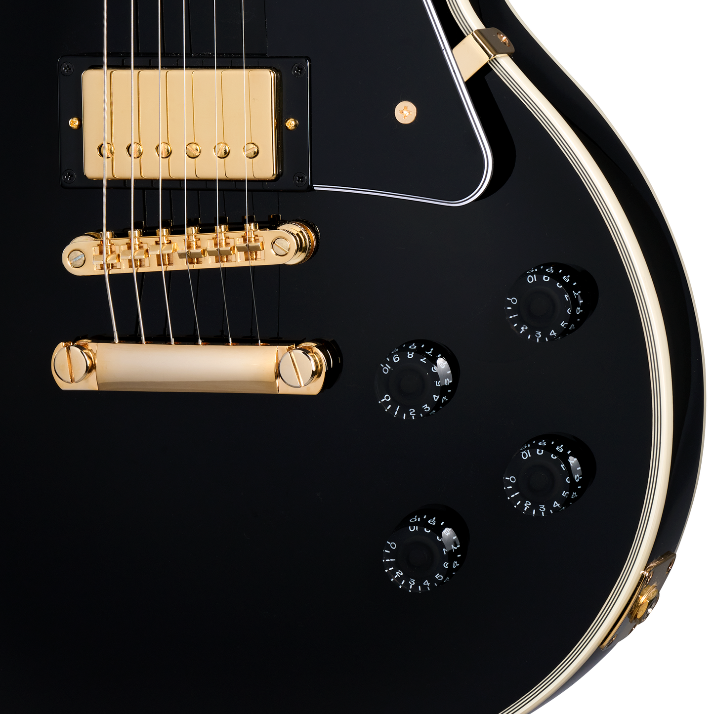 Epiphone IGC Les Paul Custom, Ebony Electric Guitar Epiphone