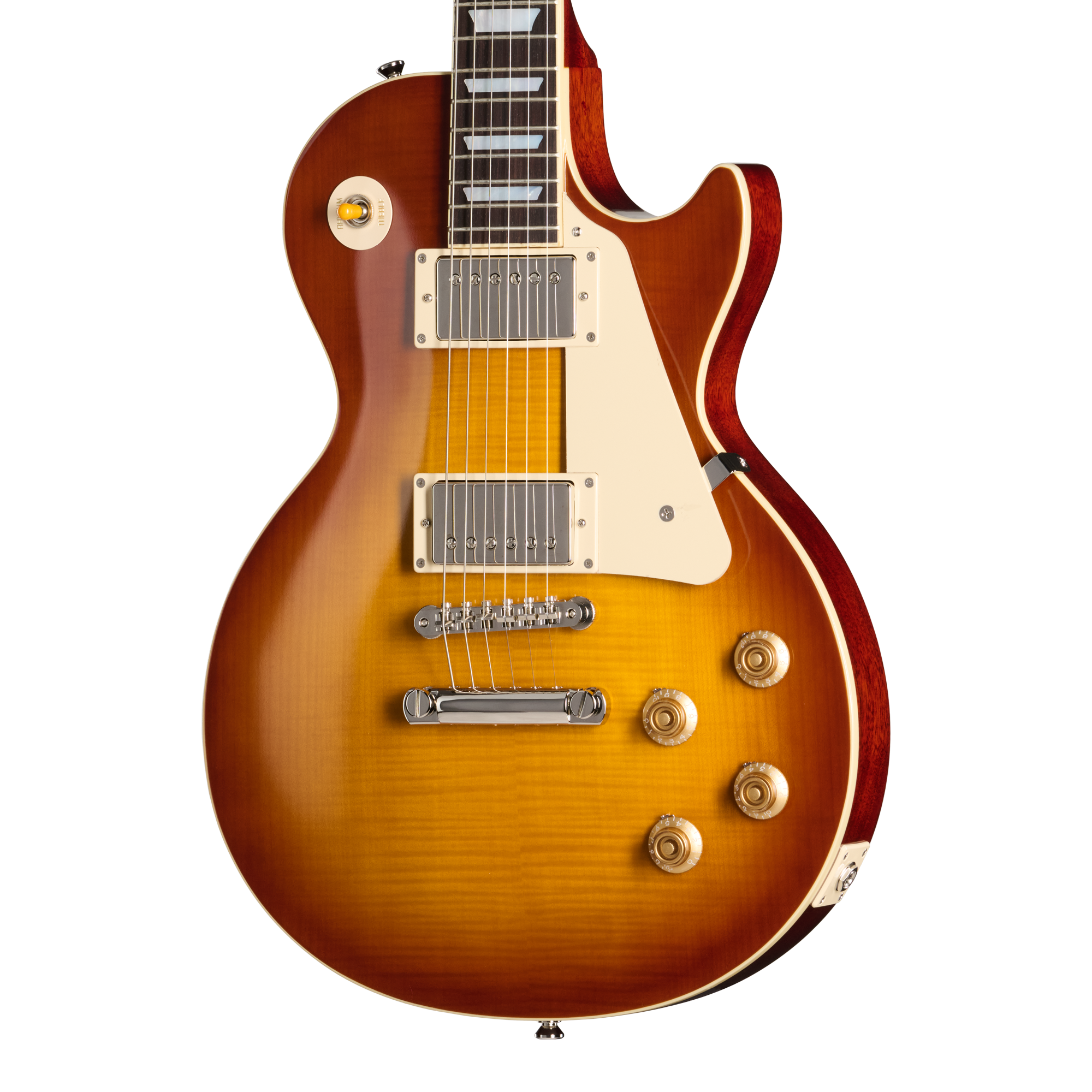 epiphone 1959 les paul standard tobacco burst IBGC style brown and pink hardshell case Epiphone 1959 Les Paul Standard,
